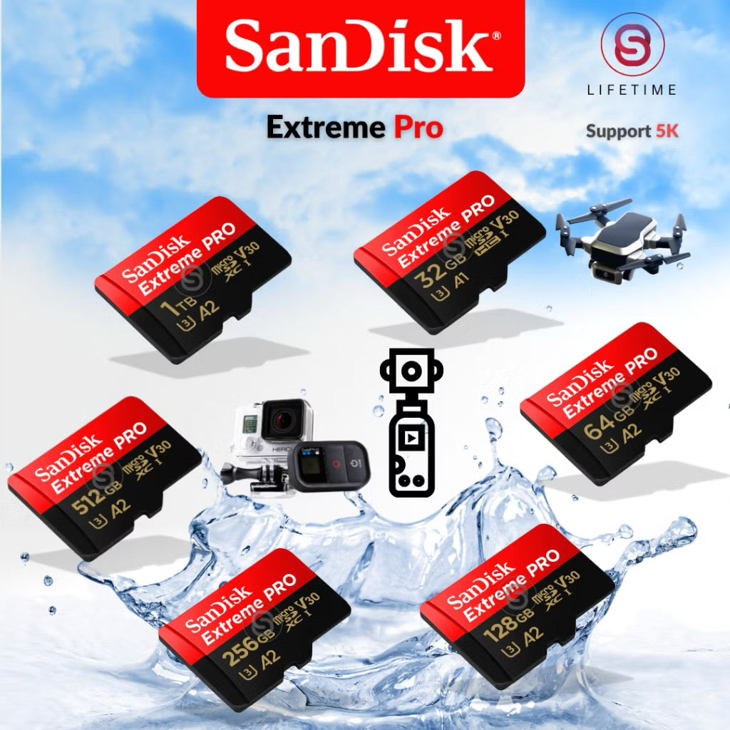 ￼SanDisk Extreme Pro Micro SD Card