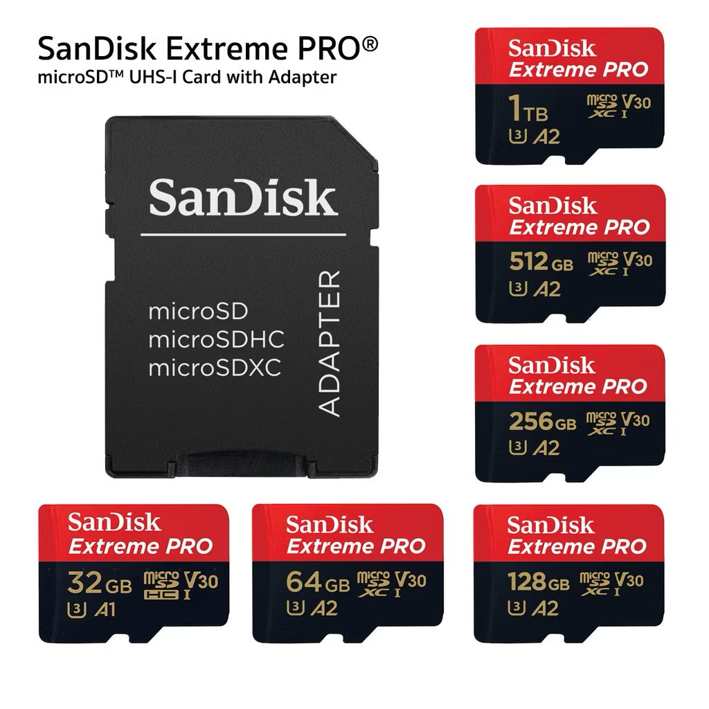 ￼SanDisk Extreme Pro Micro SD Card